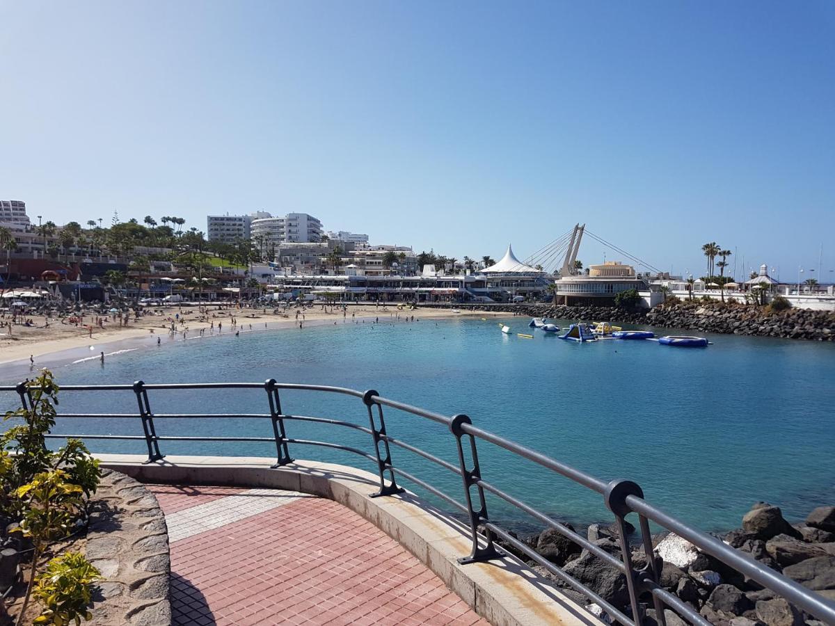 Borinquen Only 280 Meters To The Beach, Balcony With Sea View, Heated Pool, Wifi Playa de las Américas Exterior foto