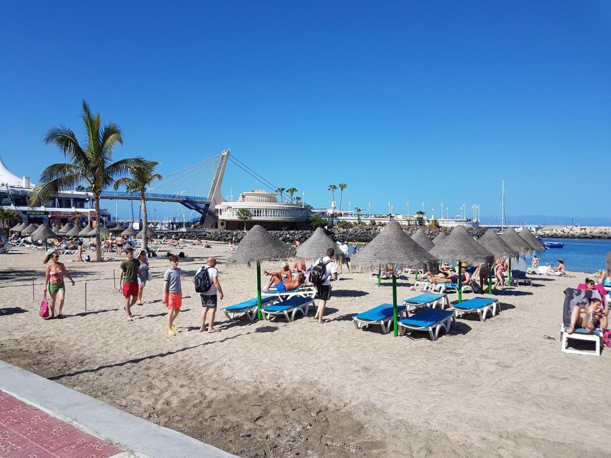 Borinquen Only 280 Meters To The Beach, Balcony With Sea View, Heated Pool, Wifi Playa de las Américas Exterior foto