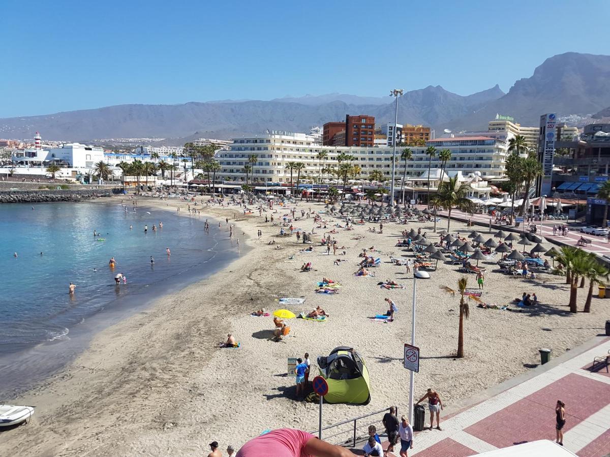 Borinquen Only 280 Meters To The Beach, Balcony With Sea View, Heated Pool, Wifi Playa de las Américas Exterior foto