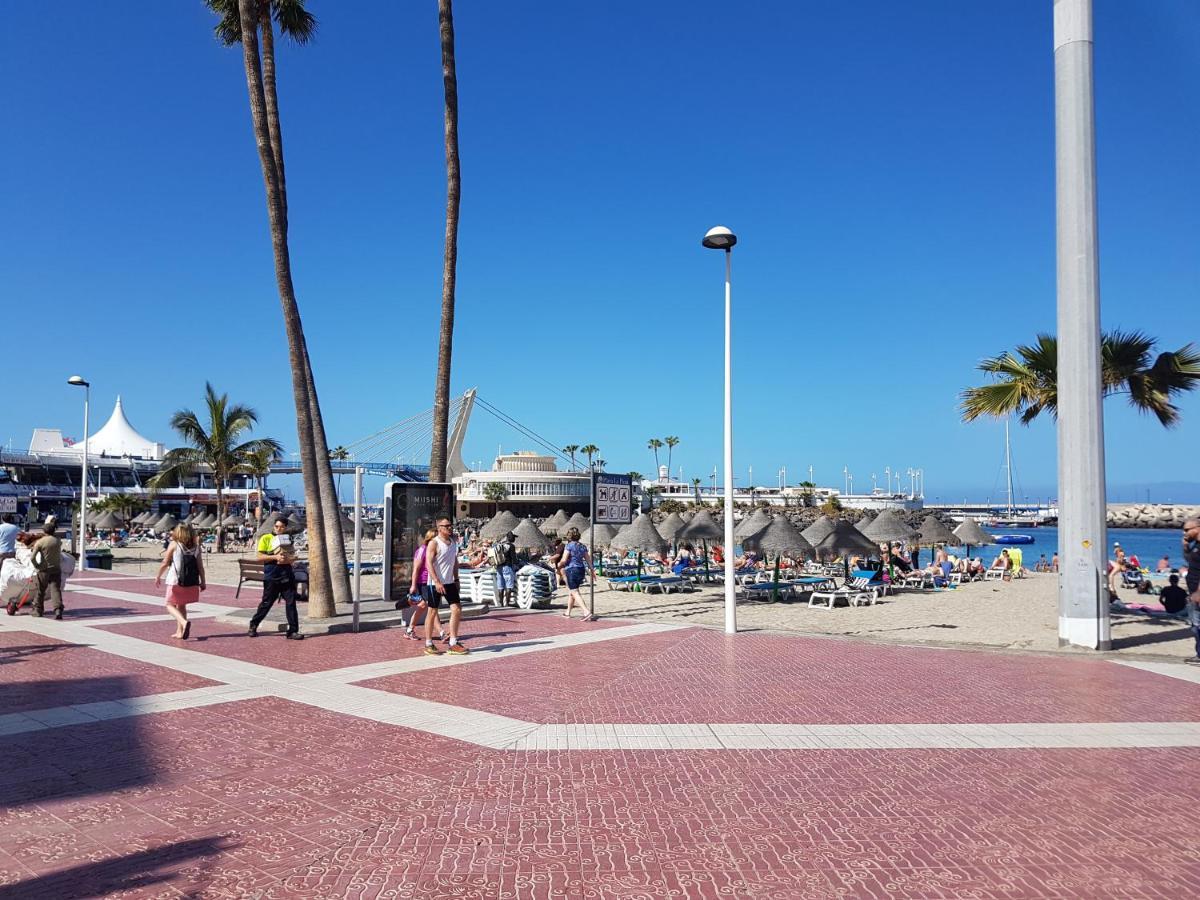Borinquen Only 280 Meters To The Beach, Balcony With Sea View, Heated Pool, Wifi Playa de las Américas Exterior foto