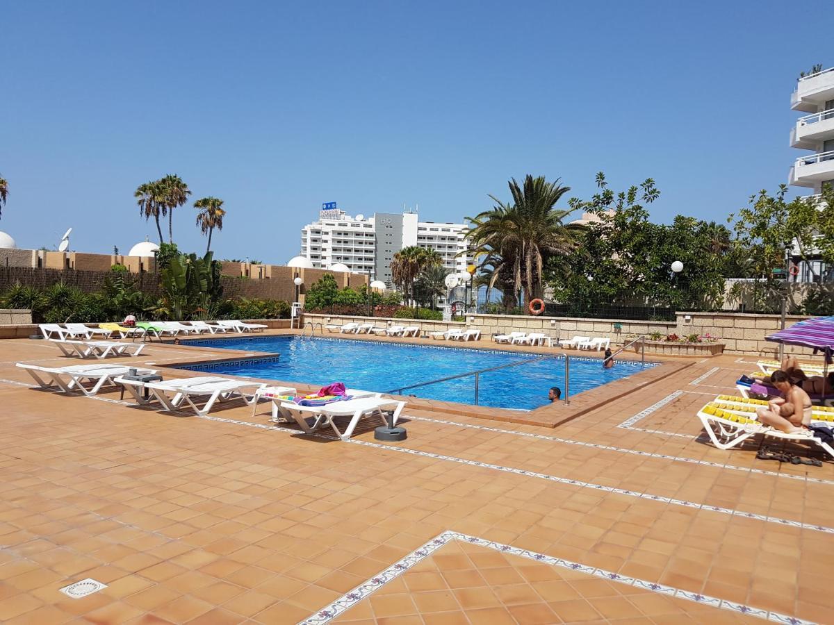 Borinquen Only 280 Meters To The Beach, Balcony With Sea View, Heated Pool, Wifi Playa de las Américas Exterior foto