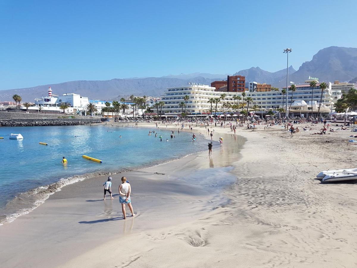 Borinquen Only 280 Meters To The Beach, Balcony With Sea View, Heated Pool, Wifi Playa de las Américas Exterior foto