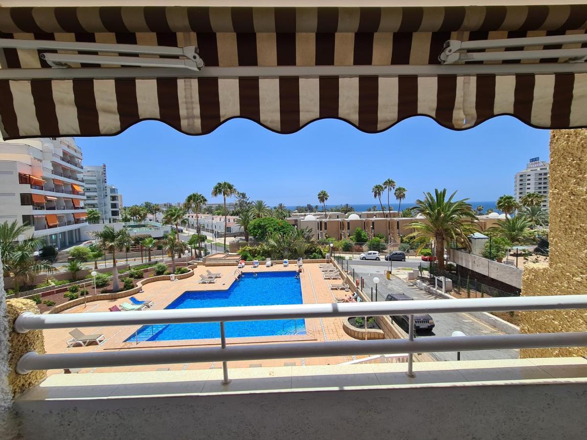 Borinquen Only 280 Meters To The Beach, Balcony With Sea View, Heated Pool, Wifi Playa de las Américas Exterior foto